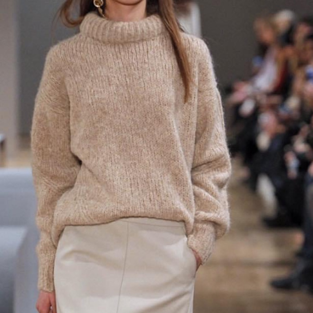 Tibi Bubble Neck Sweater